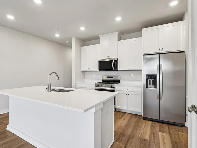 All Whirlpool stainless steel appliances (Gas range, Microwave, Dish washer and Refrigerator)