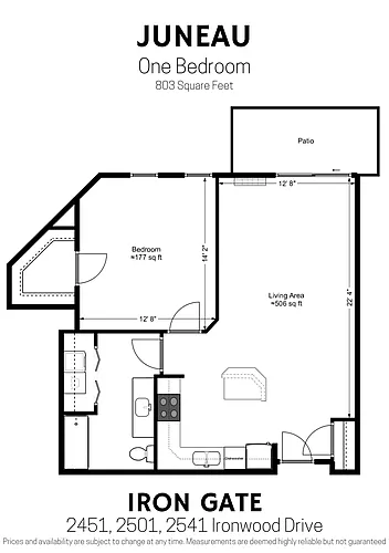 Floor plan Juneau