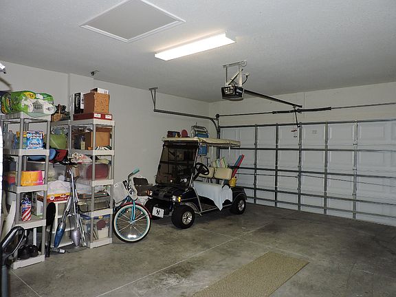 Spacious 2 car garage