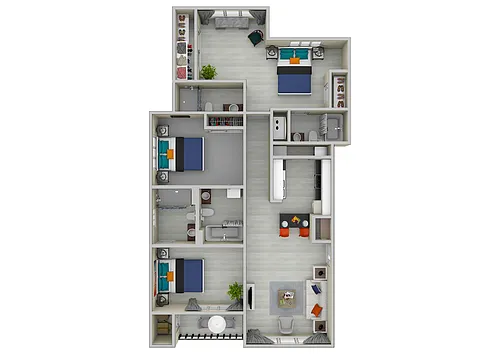 Floor plan Apalachee