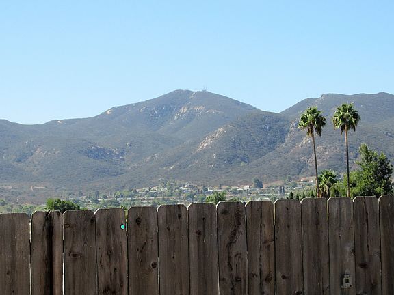View from back yard