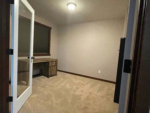 French doors lead to a nice Den/Office space off of the living room.