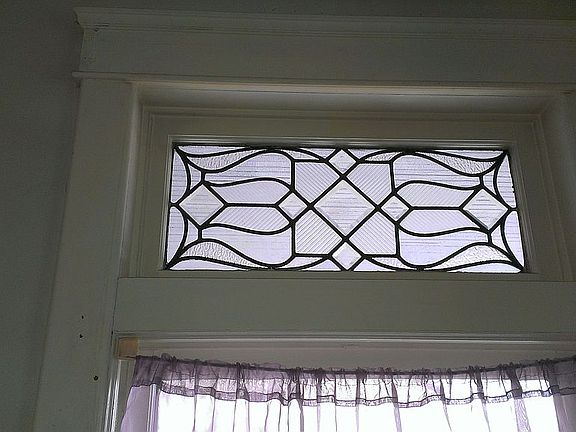original leaded glass window