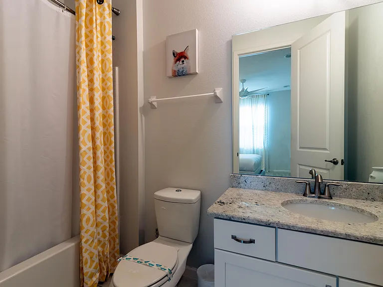 Bedroom #2
Inside private bathroom
