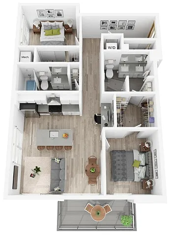 Floor plan I