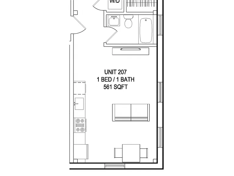 Dickinson Lofts Floorplans