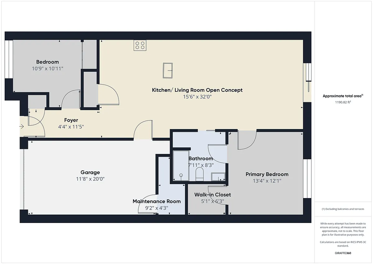 Floor plan Garden Apartment