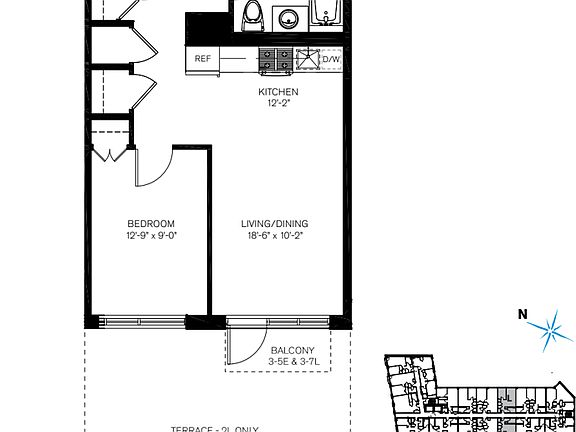 2nd image of 301 Sullivan Pl APT 3L