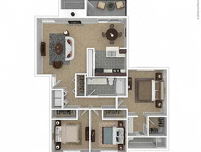 Floor plan Rainier