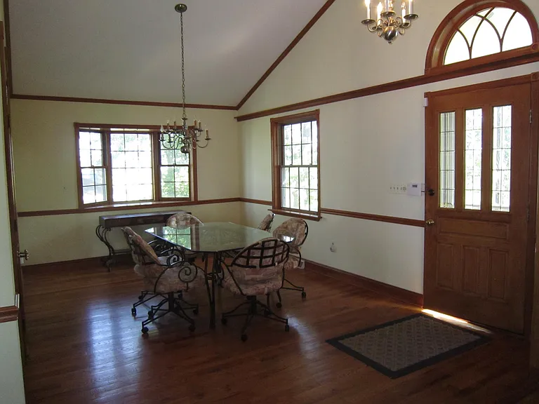 Dining Area from Kitchen w/ Front Door to right