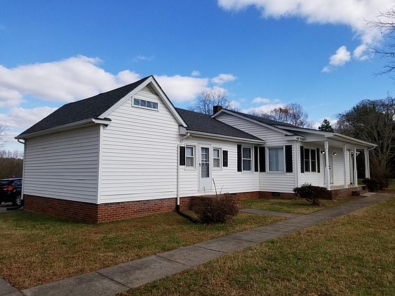 Side view of the house