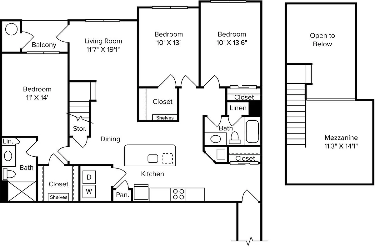 Floor plan C1L