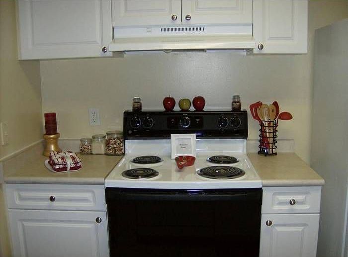 Crisp, White Cabinets
