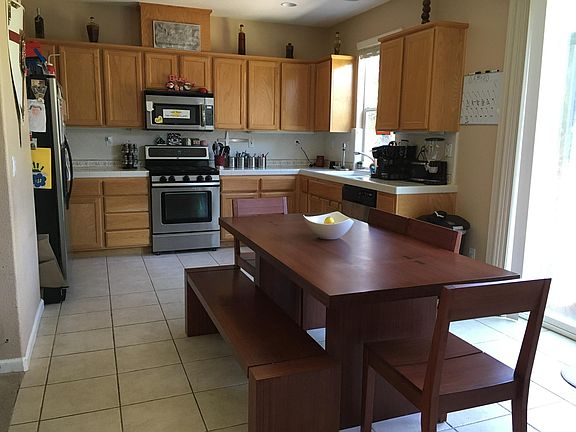 Kitchen and dining area