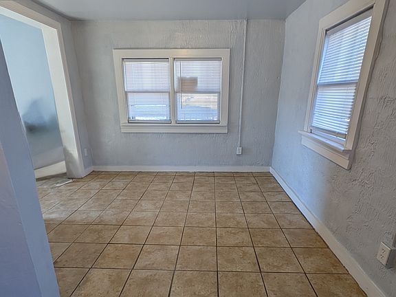 Spacious dining area