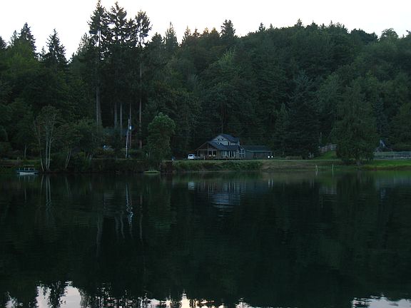 Looking at House from water