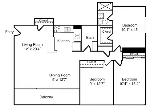Floor plan Rise | C2 | Reno