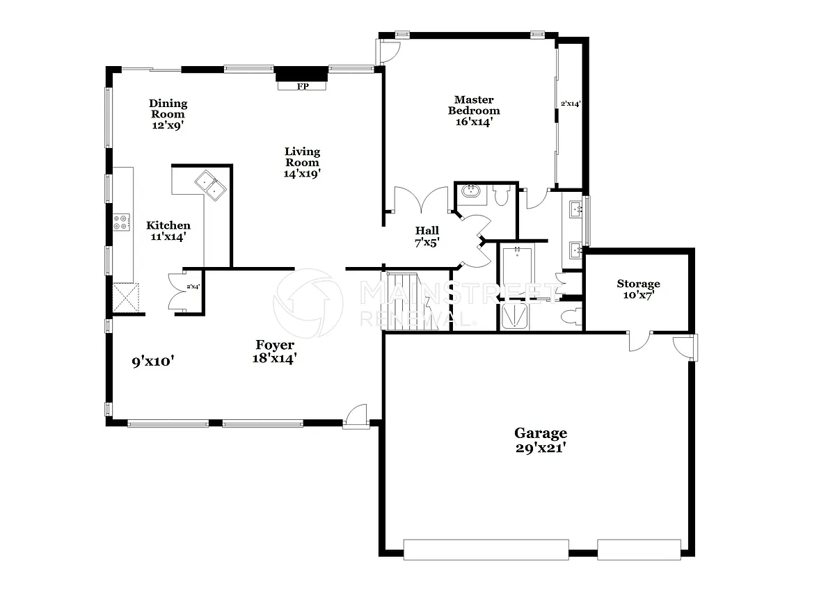 Floor Plan - 4403 W Cielo Grande
