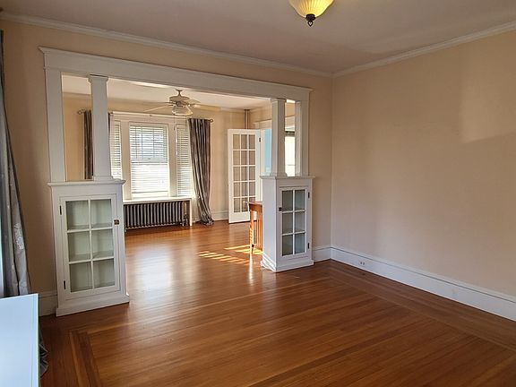 living room and dining room