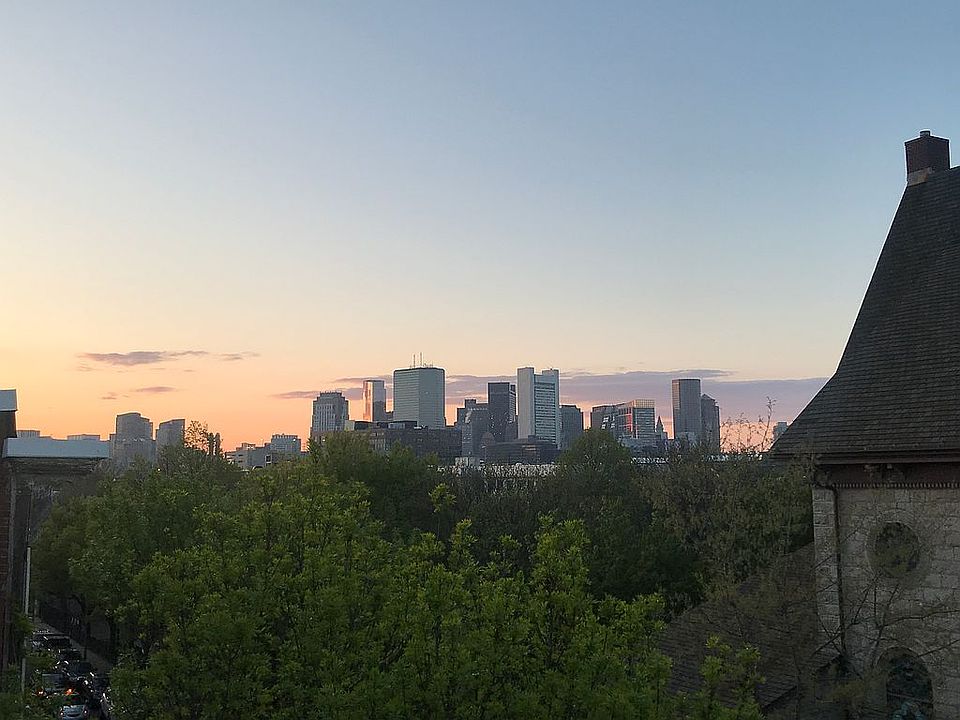 Private roof deck view