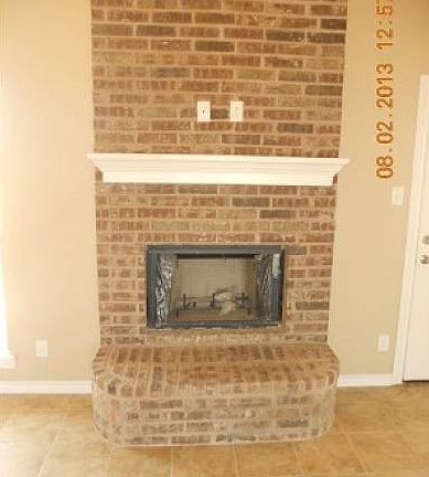 Brick Fireplace