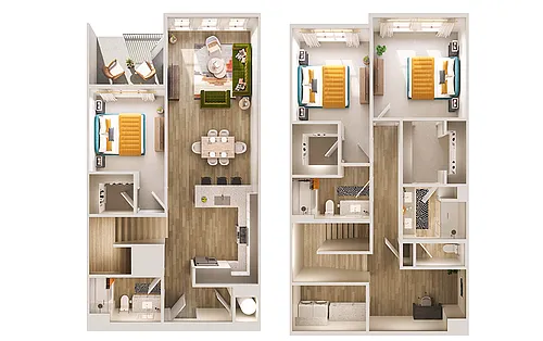 Floor plan C2TH