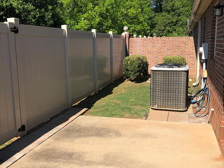 Backyard patio