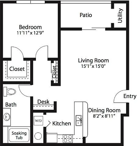 Floor plan Barclay