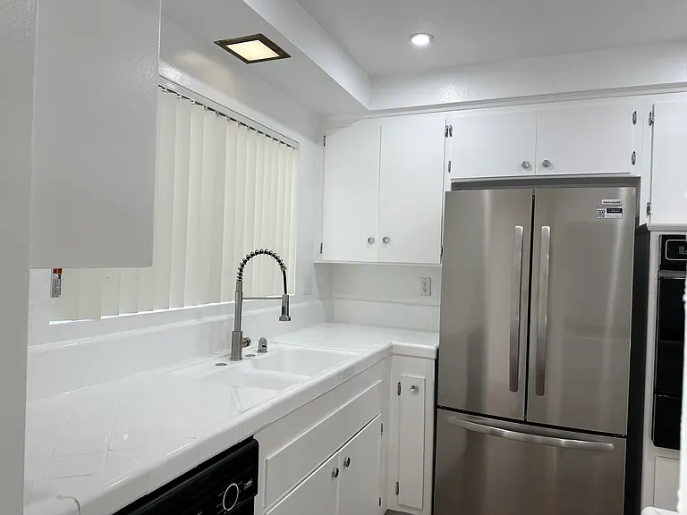 Kitchen with stainless appliances