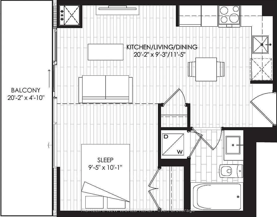 1 bed, $2,150 — Photo 2