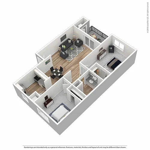 Floor plan B1
