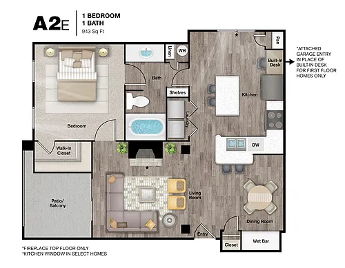 Floor plan A2EUPGRADE