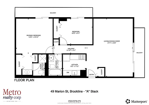 Floor plan 49 Marion A Stack