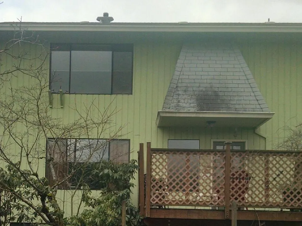 south facing community deck