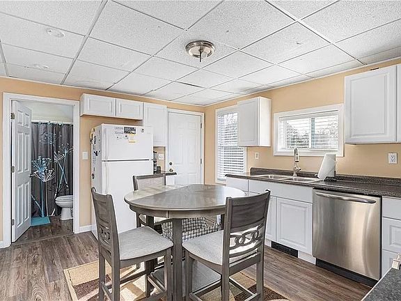 Kitchen and back door