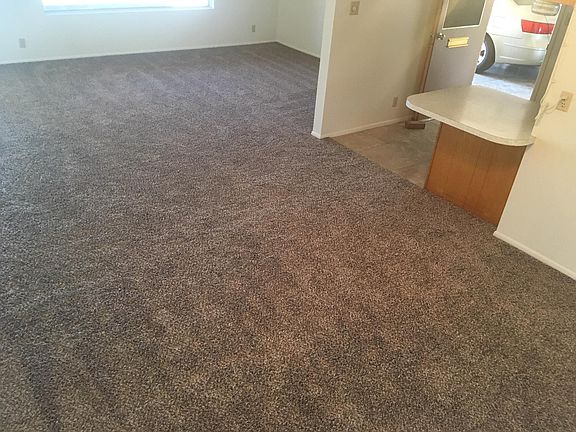 Living and dining room area