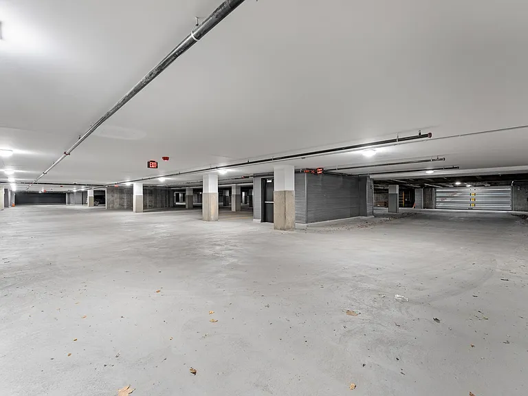 Underground, secure parking