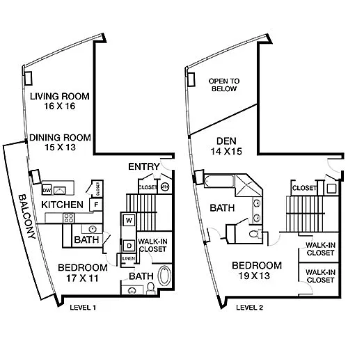 Floor plan Roma Penthouse
