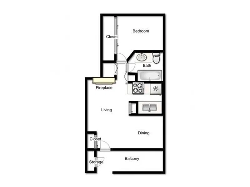 Floor plan Empire