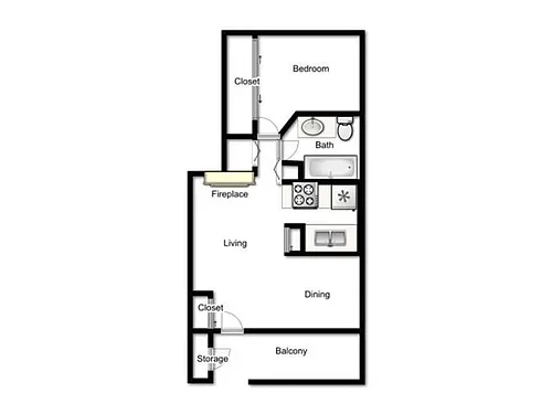 Floor plan Empire