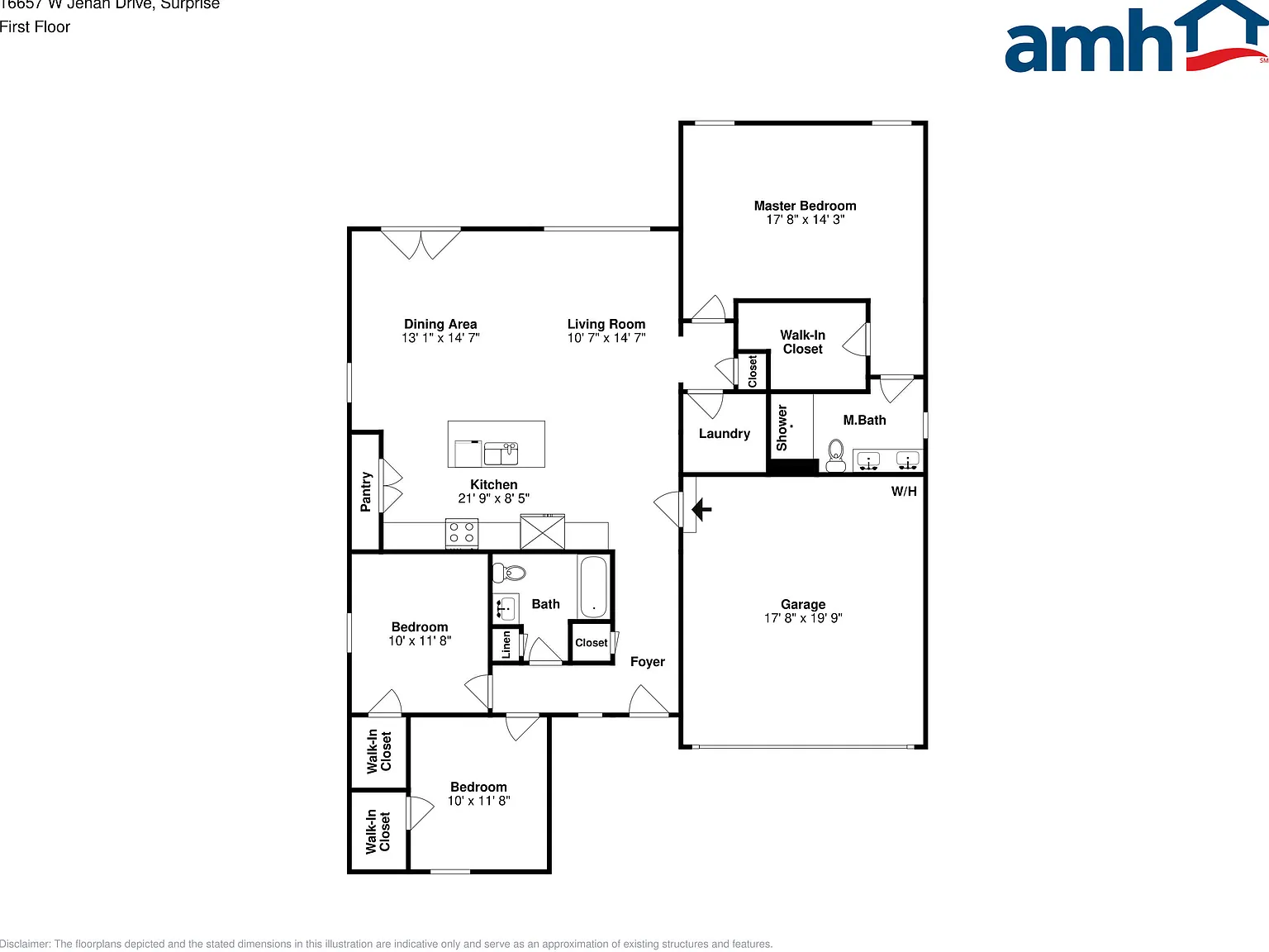 3 bed, 2.0 bath, 1550 sqft, $1,995 — Photo 2