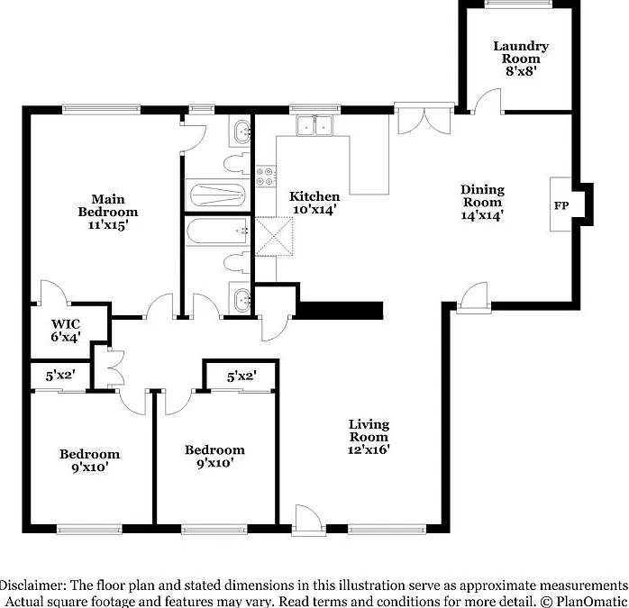 3 bed, 2.0 bath, 1189 sqft, $1,880 — Photo 2