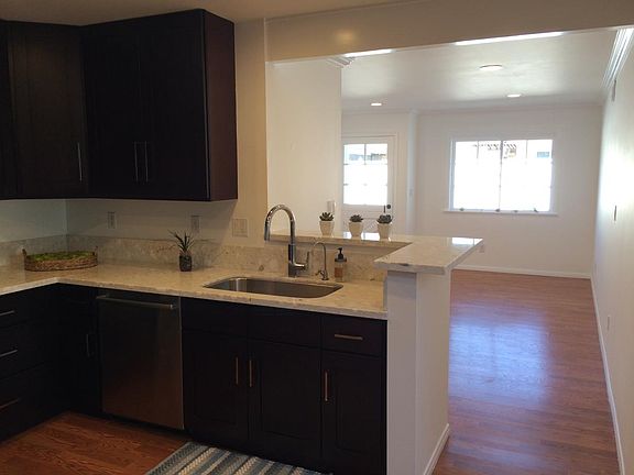 Kictchen View into Living Room