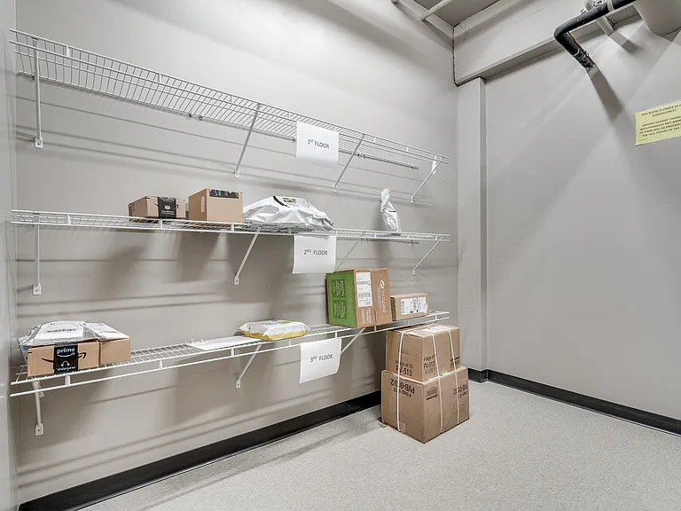 Convenient Package Room