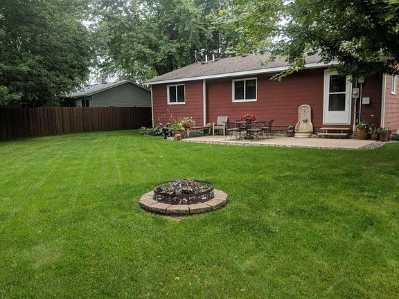 Private Concrete Patio