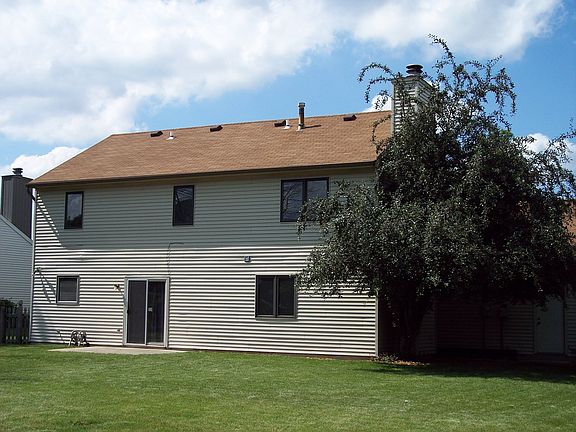 Back view from garden