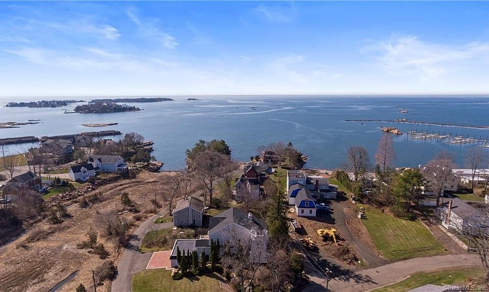This is your view of the sound from your private beach.
