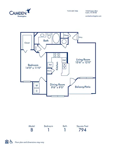 Floor plan B