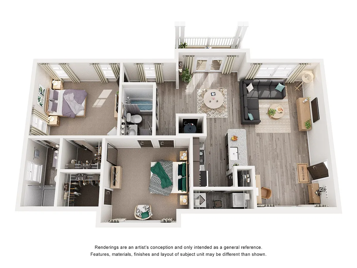 Floor plan Willow Peak
