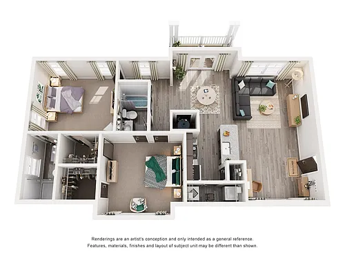 Floor plan Willow Peak